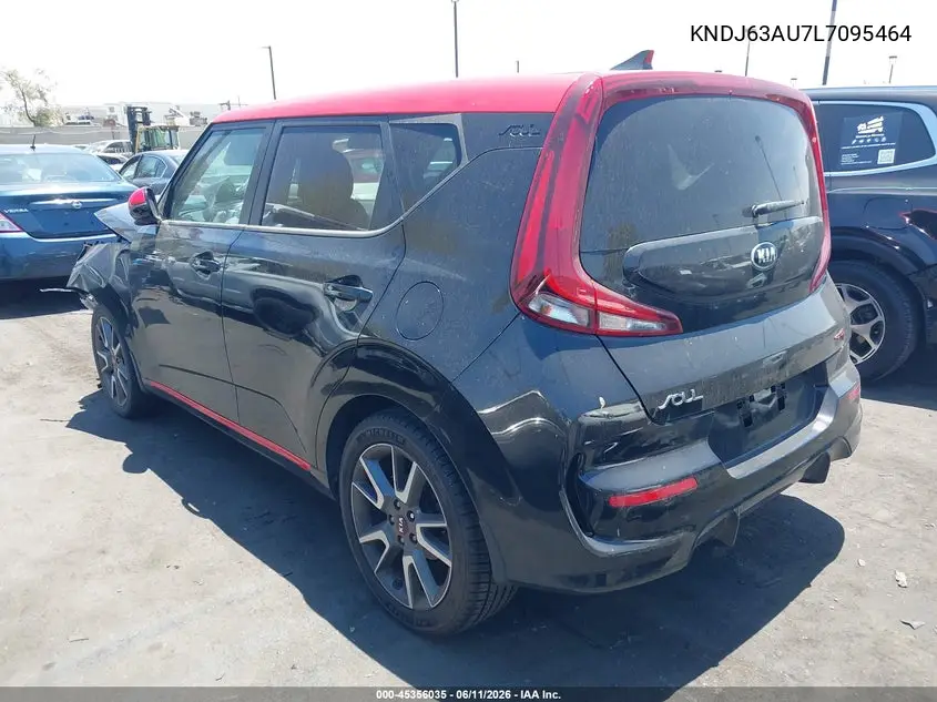 2020 Kia Soul Gt-Line VIN: KNDJ63AU7L7095464 Lot: 45356035