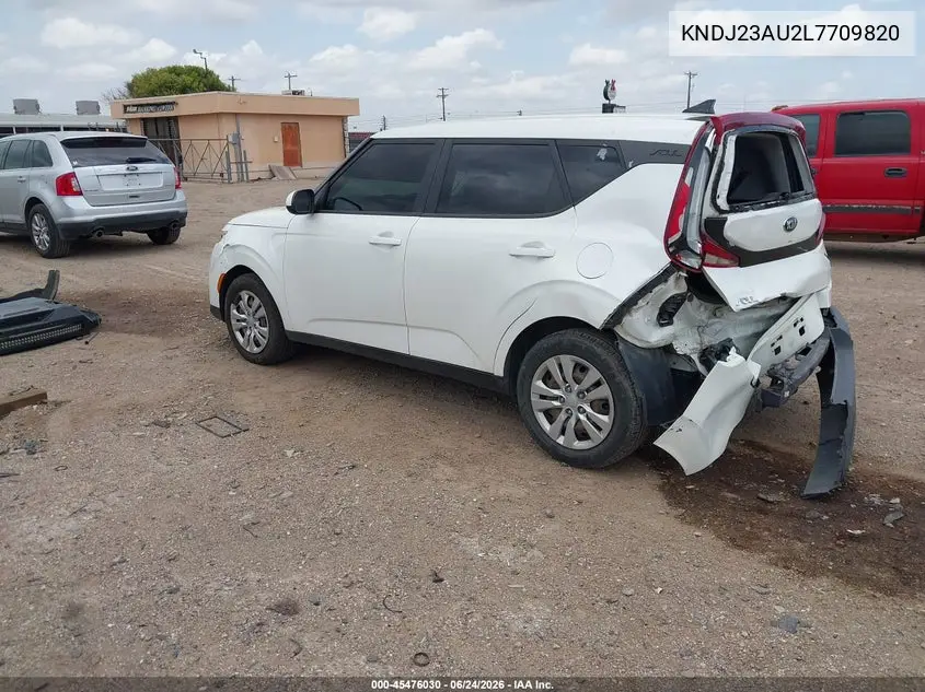 2020 Kia Soul Lx VIN: KNDJ23AU2L7709820 Lot: 45476030
