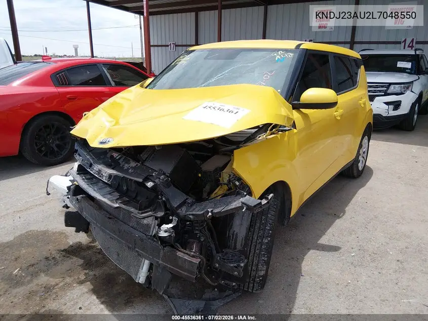 2020 Kia Soul Lx VIN: KNDJ23AU2L7048550 Lot: 45536361