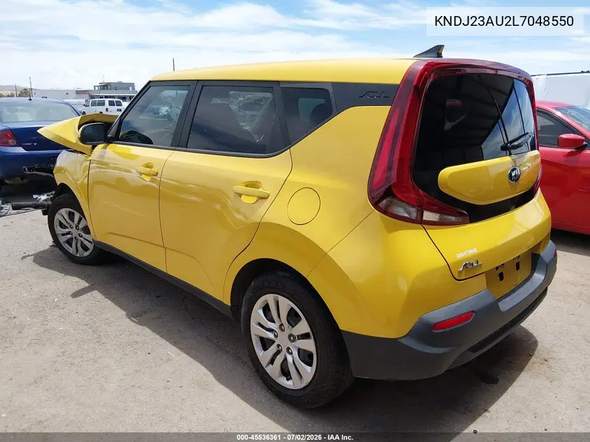 2020 Kia Soul Lx VIN: KNDJ23AU2L7048550 Lot: 45536361