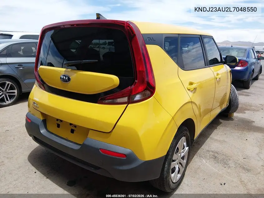 2020 Kia Soul Lx VIN: KNDJ23AU2L7048550 Lot: 45536361