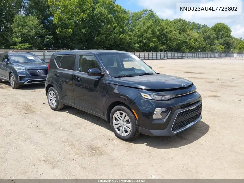 2020 Kia Soul Lx VIN: KNDJ23AU4L7723802 Lot: 45581772