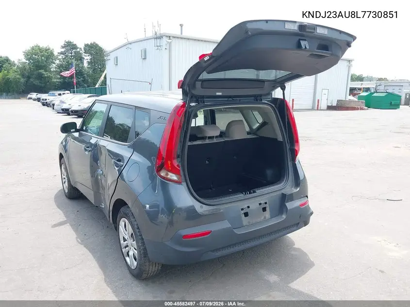 2020 Kia Soul Lx VIN: KNDJ23AU8L7730851 Lot: 45582497