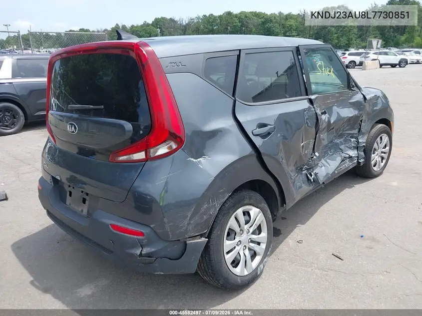 2020 Kia Soul Lx VIN: KNDJ23AU8L7730851 Lot: 45582497