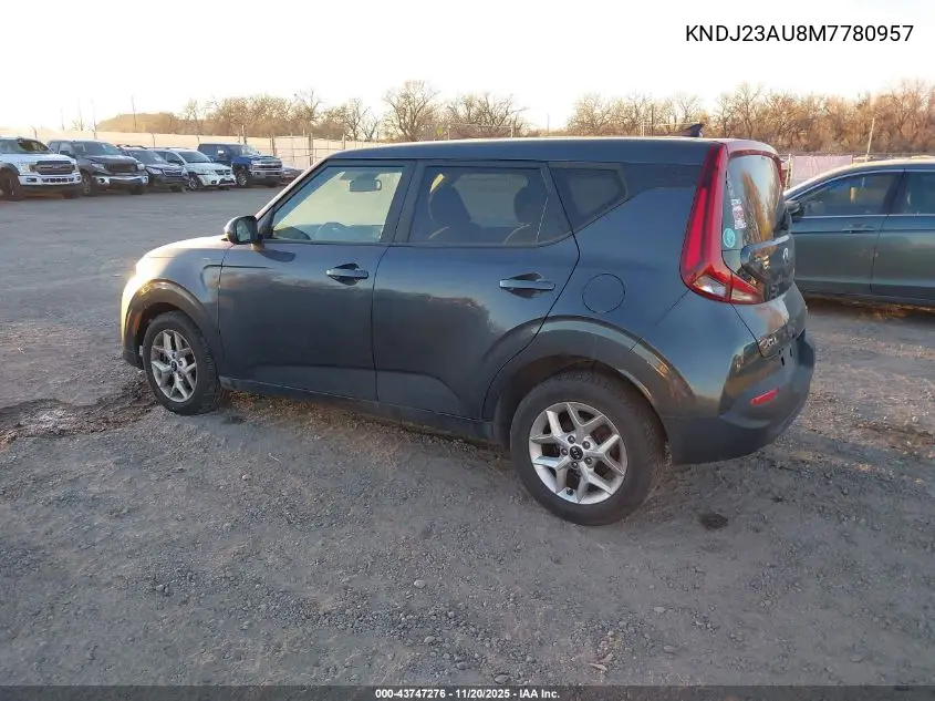 KNDJ23AU8M7780957 2021 Kia Soul S