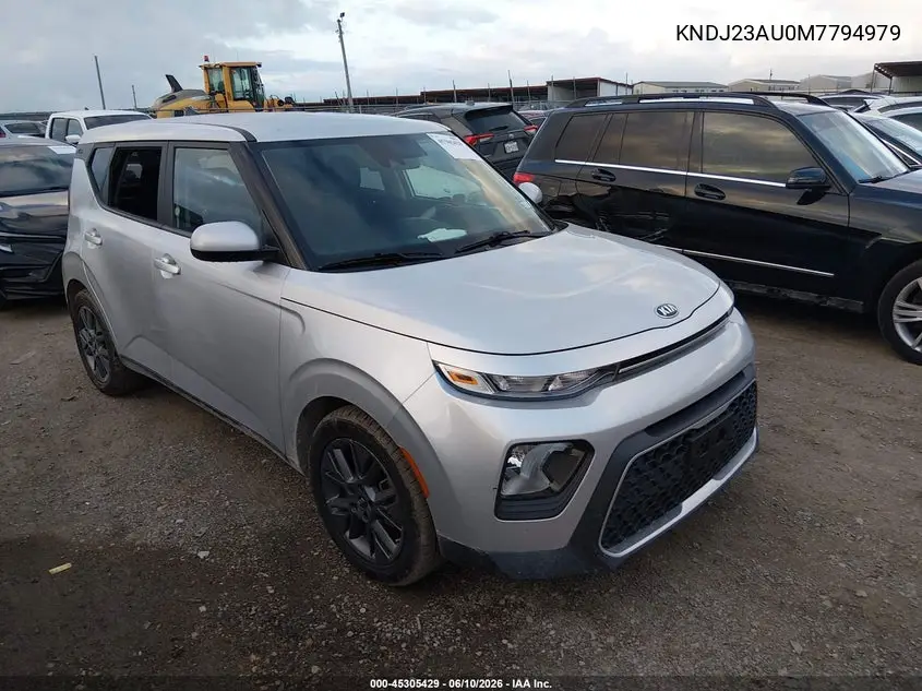 2021 Kia Soul S VIN: KNDJ23AU0M7794979 Lot: 45305429