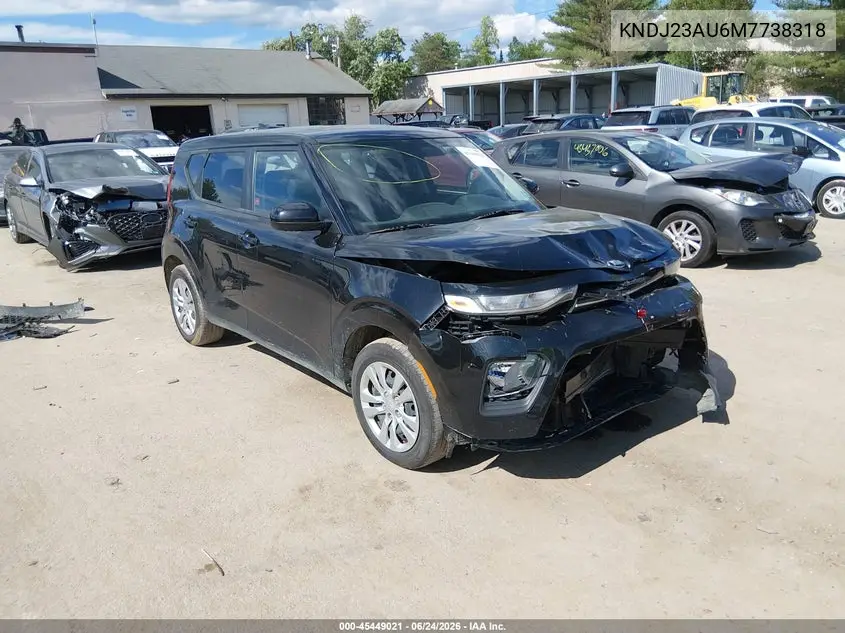 2021 Kia Soul Lx VIN: KNDJ23AU6M7738318 Lot: 45449021