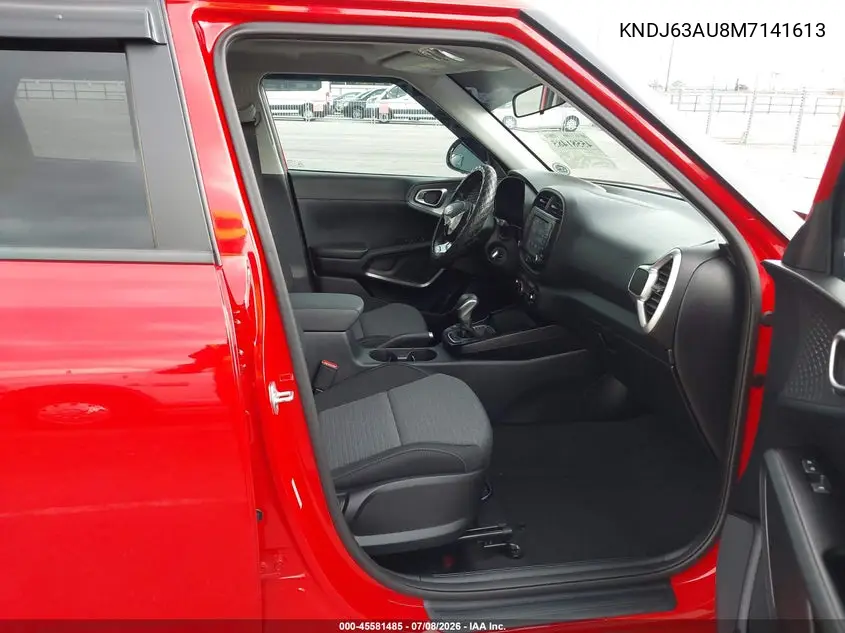 2021 Kia Soul Gt-Line VIN: KNDJ63AU8M7141613 Lot: 45581485