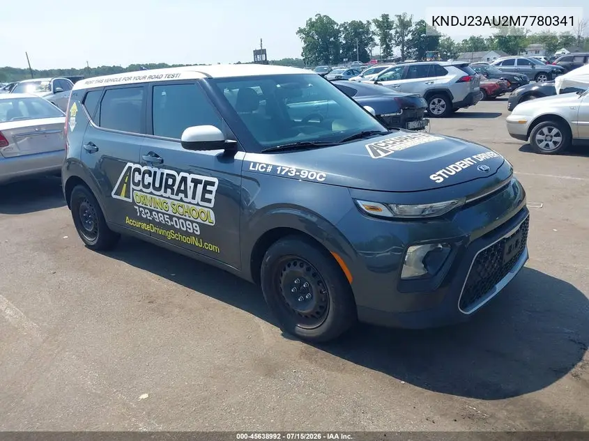 2021 Kia Soul Lx VIN: KNDJ23AU2M7780341 Lot: 45638992