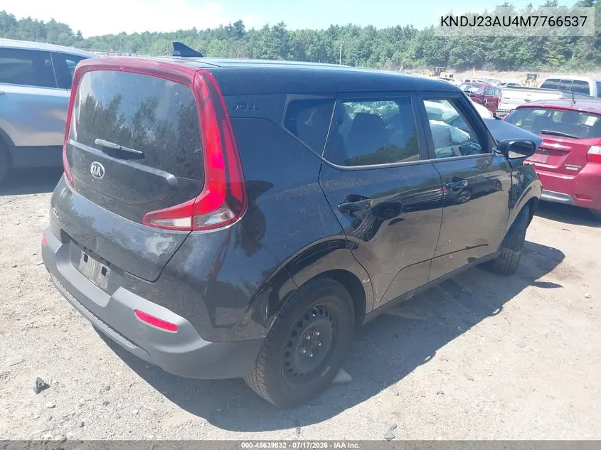 2021 Kia Soul Lx VIN: KNDJ23AU4M7766537 Lot: 45639832