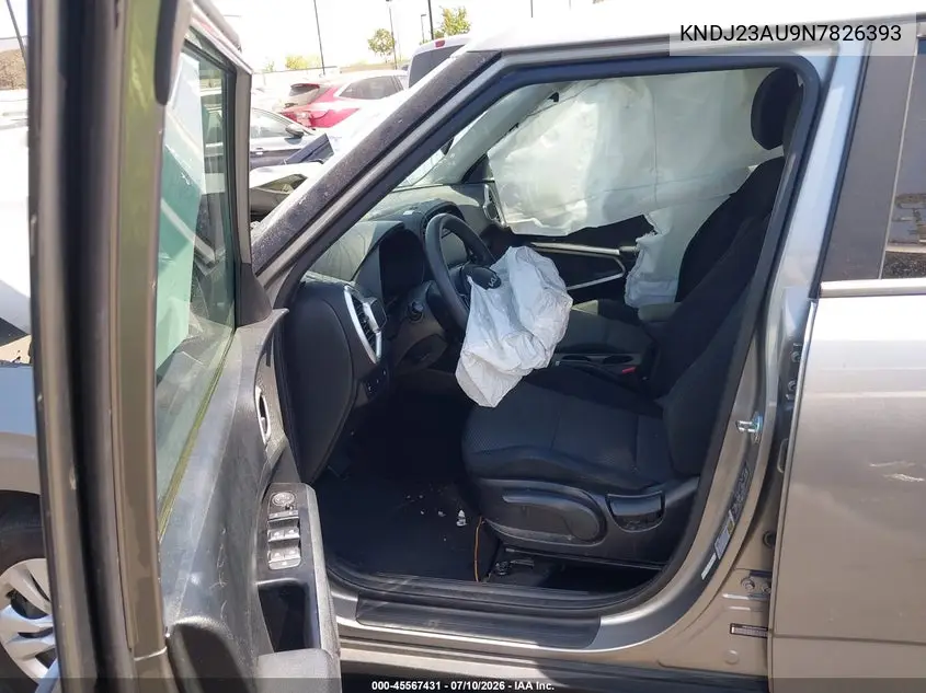 2022 Kia Soul Lx VIN: KNDJ23AU9N7826393 Lot: 45567431