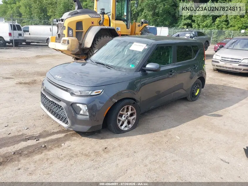 2022 Kia Soul Lx VIN: KNDJ23AU2N7824811 Lot: 45649091