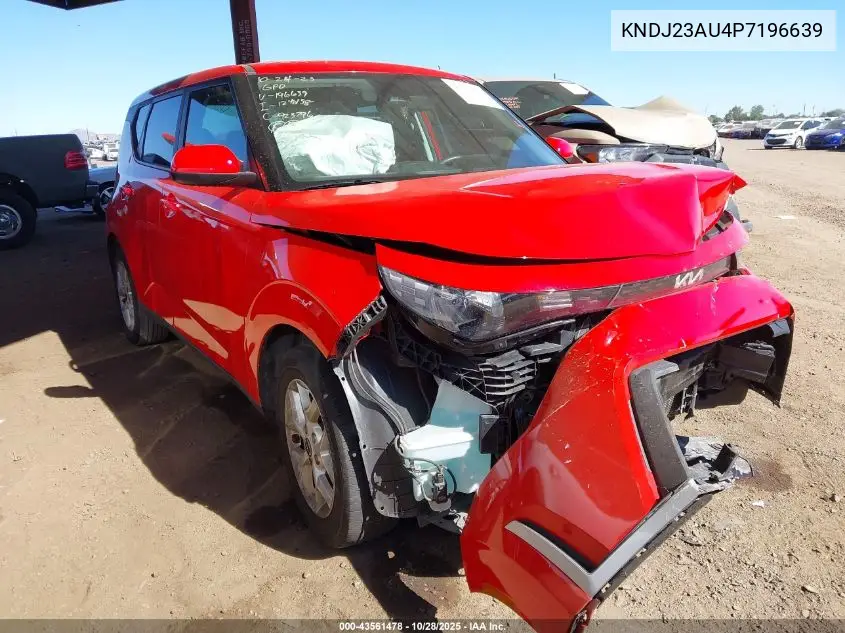 KNDJ23AU4P7196639 2023 Kia Soul Lx