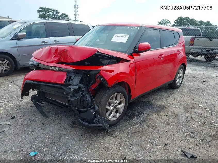 2023 Kia Soul Lx VIN: KNDJ23AU5P7217708 Lot: 45344896