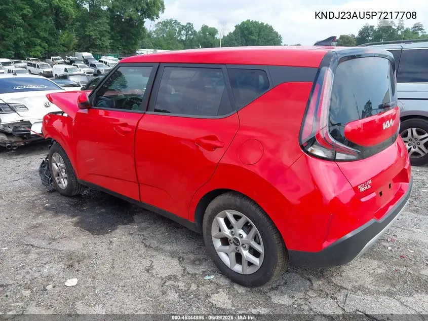 2023 Kia Soul Lx VIN: KNDJ23AU5P7217708 Lot: 45344896