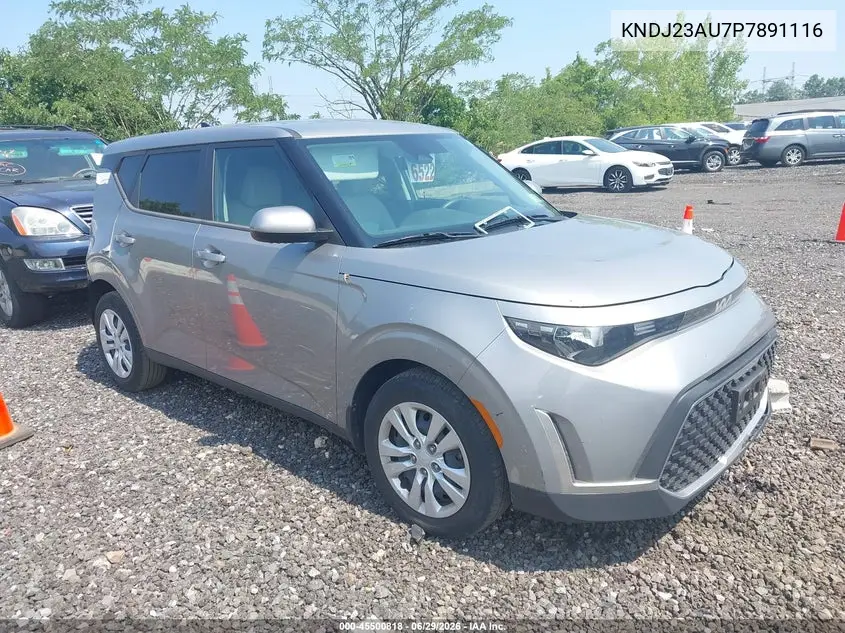 2023 Kia Soul Lx VIN: KNDJ23AU7P7891116 Lot: 45500818