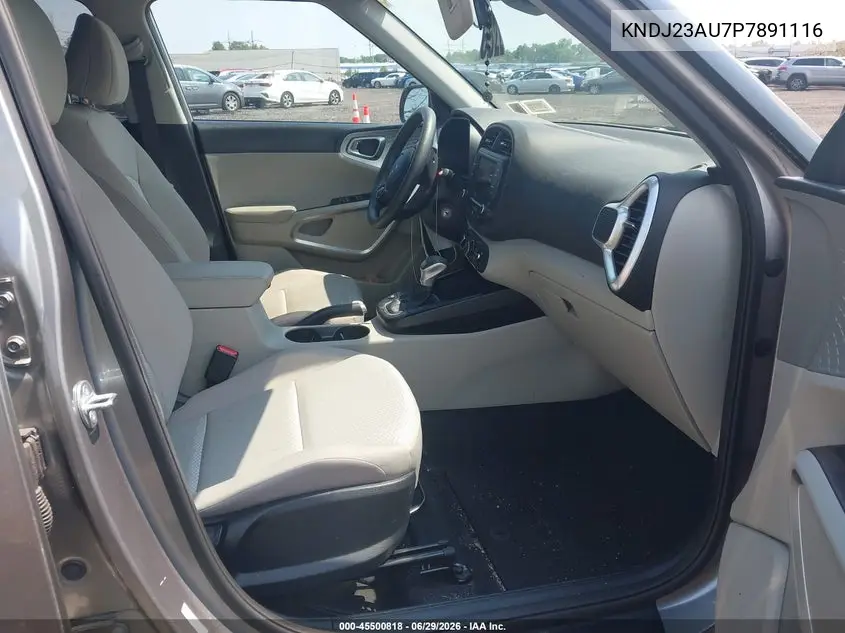 2023 Kia Soul Lx VIN: KNDJ23AU7P7891116 Lot: 45500818