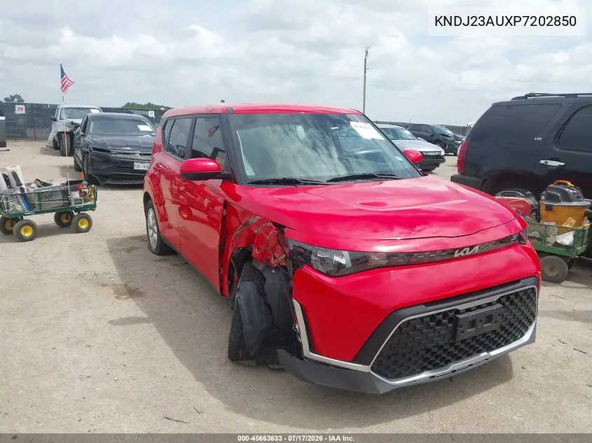 2023 Kia Soul Lx VIN: KNDJ23AUXP7202850 Lot: 45663633