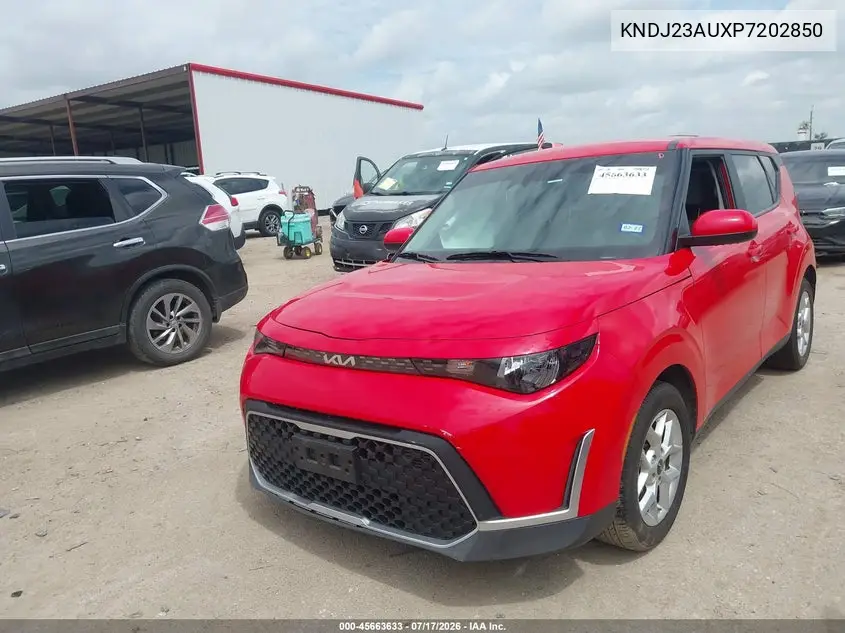 2023 Kia Soul Lx VIN: KNDJ23AUXP7202850 Lot: 45663633