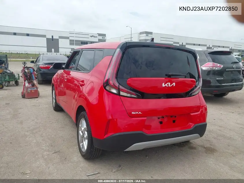 2023 Kia Soul Lx VIN: KNDJ23AUXP7202850 Lot: 45663633