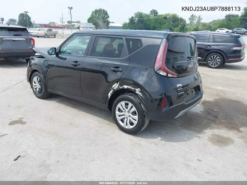 2023 Kia Soul Lx VIN: KNDJ23AU8P7888113 Lot: 45664225
