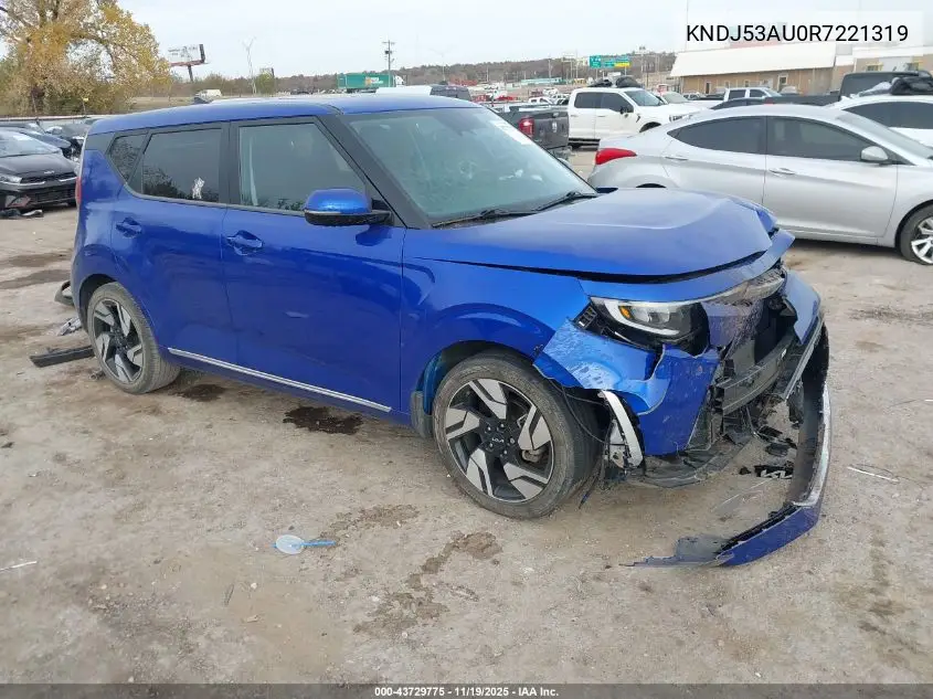 KNDJ53AU0R7221319 2024 Kia Soul Gt-Line