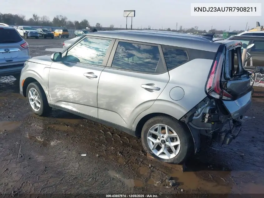 KNDJ23AU7R7908211 2024 Kia Soul Lx
