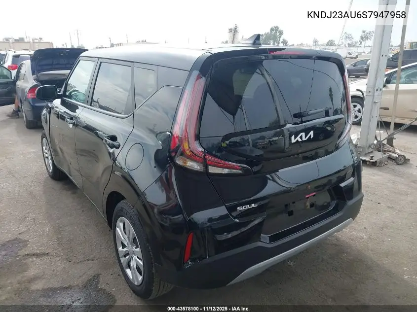KNDJ23AU6S7947958 2025 Kia Soul Lx
