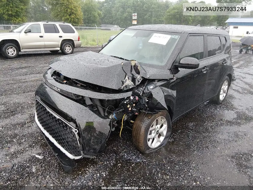 2025 Kia Soul Lx VIN: KNDJ23AU7S7933244 Lot: 45283223