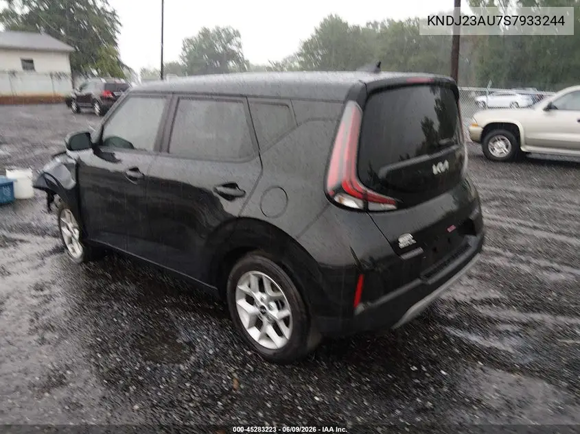 2025 Kia Soul Lx VIN: KNDJ23AU7S7933244 Lot: 45283223