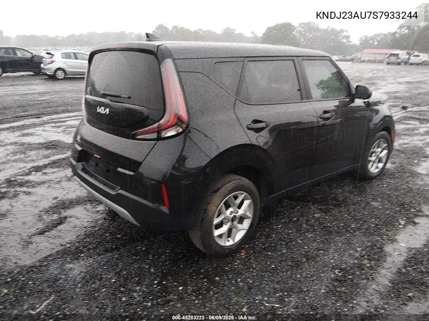 2025 Kia Soul Lx VIN: KNDJ23AU7S7933244 Lot: 45283223