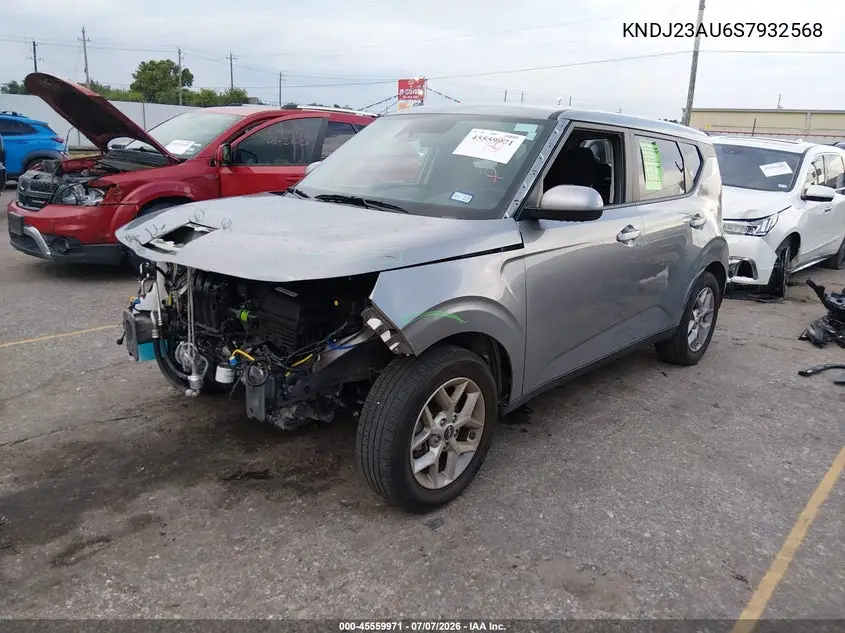 2025 Kia Soul Lx VIN: KNDJ23AU6S7932568 Lot: 45559971