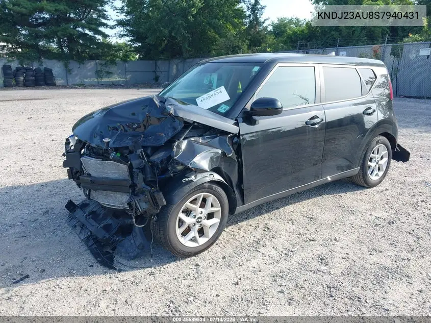 2025 Kia Soul Lx VIN: KNDJ23AU8S7940431 Lot: 45589534