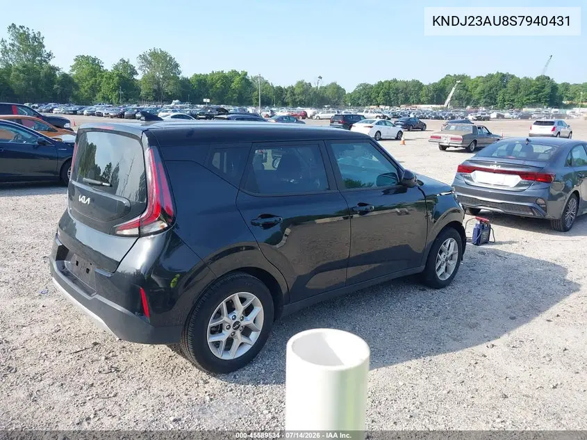 2025 Kia Soul Lx VIN: KNDJ23AU8S7940431 Lot: 45589534