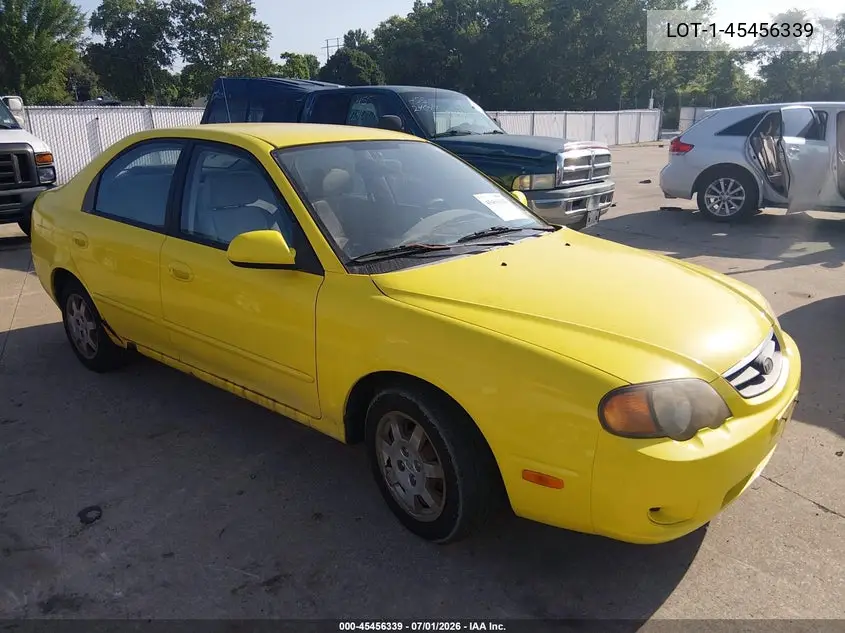 2003 Kia Spectra VIN: KNAFB161235127573 Lot: 45456339