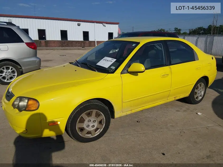 2003 Kia Spectra VIN: KNAFB161235127573 Lot: 45456339