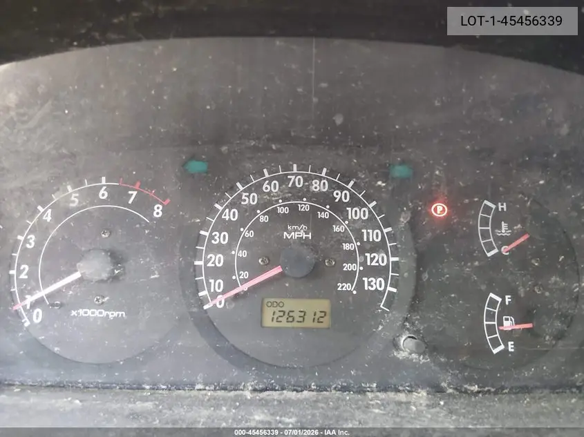 2003 Kia Spectra VIN: KNAFB161235127573 Lot: 45456339