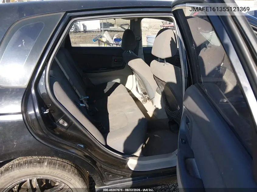 2005 Kia Spectra5 VIN: KNAFE161355121369 Lot: 45387675