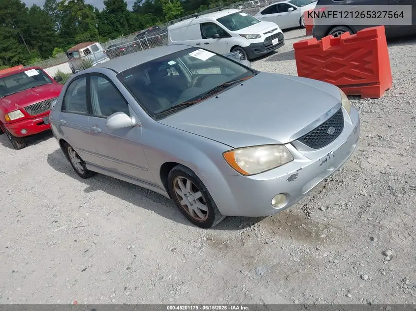 2006 Kia Spectra Ex/Lx/Sx VIN: KNAFE121265327564 Lot: 45201179