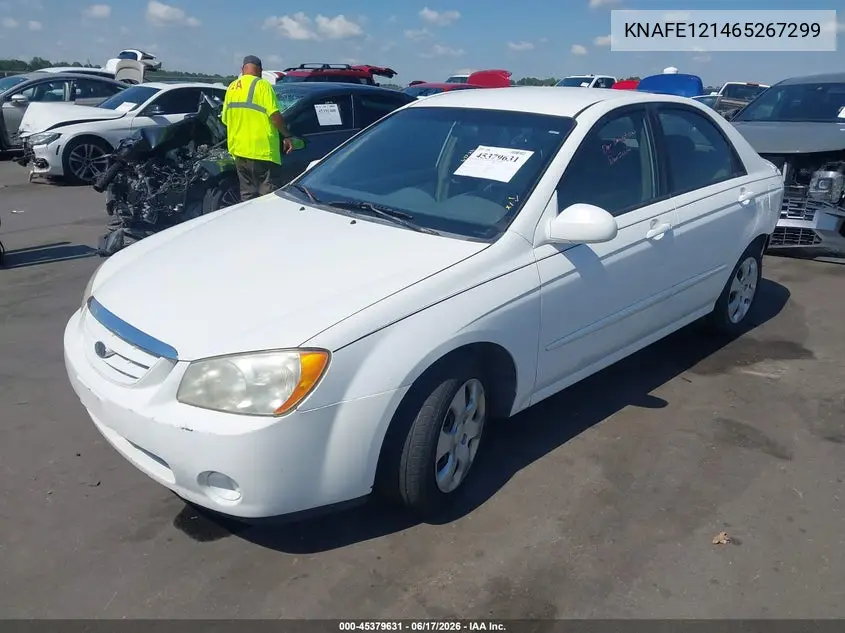 2006 Kia Spectra Ex/Lx/Sx VIN: KNAFE121465267299 Lot: 45379631