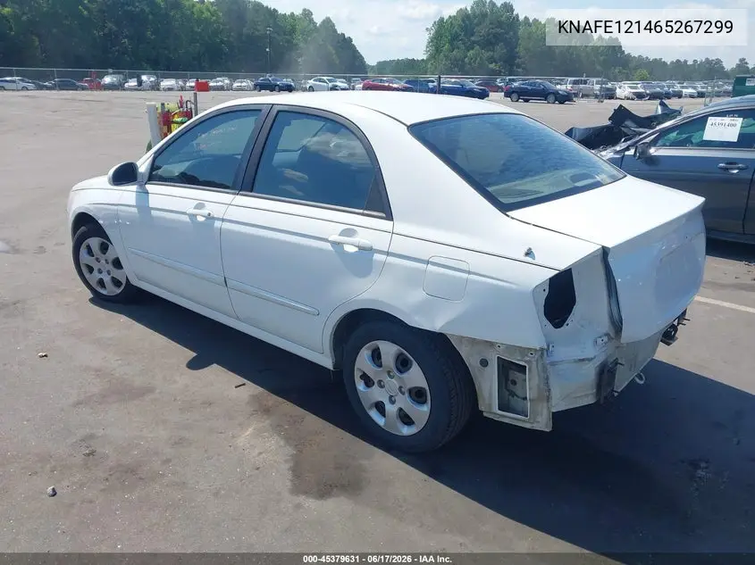 2006 Kia Spectra Ex/Lx/Sx VIN: KNAFE121465267299 Lot: 45379631