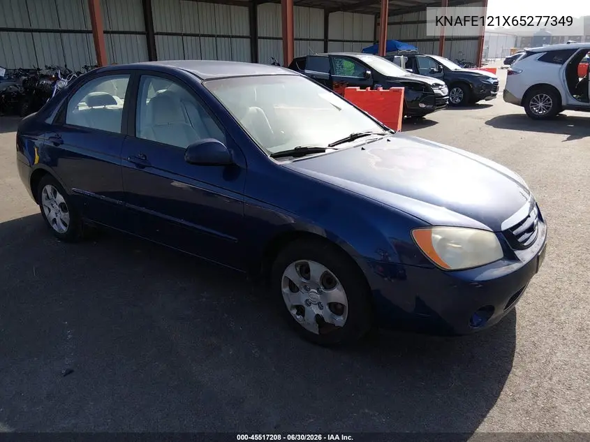 2006 Kia Spectra Ex/Lx/Sx VIN: KNAFE121X65277349 Lot: 45517208