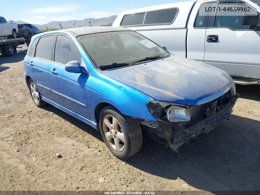 2007 Kia Spectra5 Sx VIN: KNAFE162175007303 Lot: 44659962