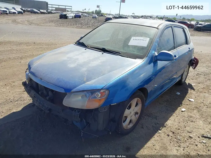 2007 Kia Spectra5 Sx VIN: KNAFE162175007303 Lot: 44659962
