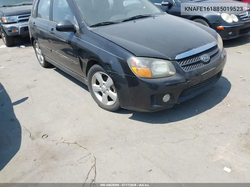 2008 Kia Spectra5 Sx VIN: KNAFE161885019523 Lot: 45629388