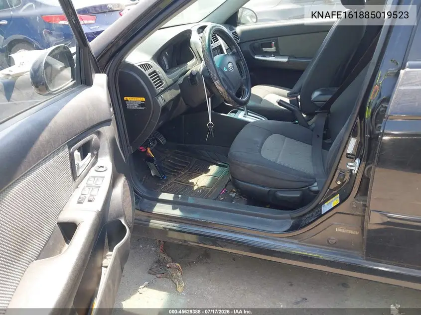 2008 Kia Spectra5 Sx VIN: KNAFE161885019523 Lot: 45629388