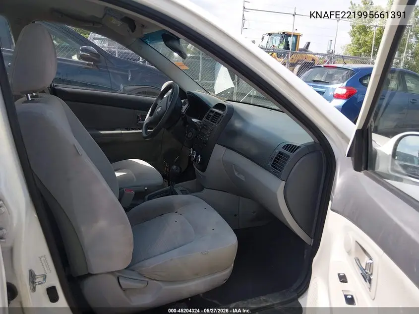 2009 Kia Spectra Ex VIN: KNAFE221995661391 Lot: 45204324