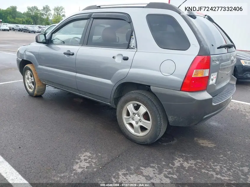 2007 Kia Sportage Lx VIN: KNDJF724277332406 Lot: 45463304