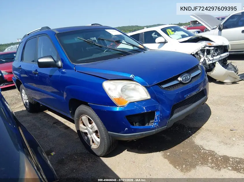 2009 Kia Sportage Lx VIN: KNDJF724297609395 Lot: 45666048