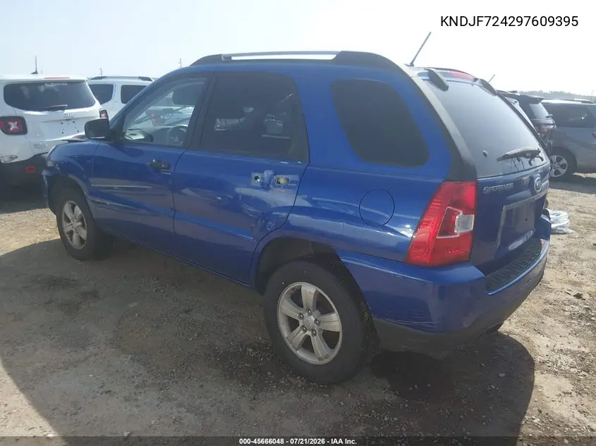2009 Kia Sportage Lx VIN: KNDJF724297609395 Lot: 45666048
